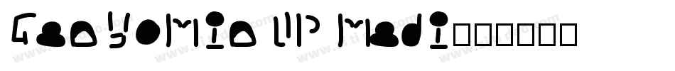 GenYoMin JP Medi字体转换